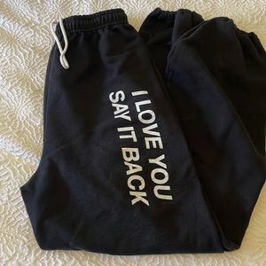 Lonely ghost I love you sweats